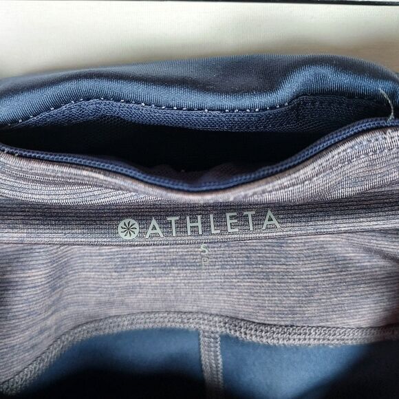 Athleta 7/8 Tight Leggings Sz S Ultimate Stash Pocket Workout Pants - Picture 9 of 16